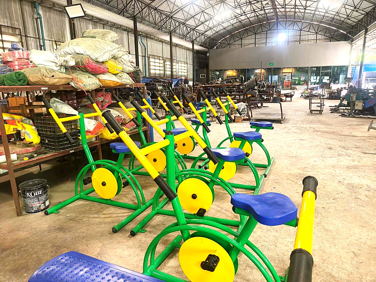 โรงงานผลิตเครื่องออกกำลังกายกลางแจ้ง Next Vision สินค้าพร้อมส่งทั่วประเทศ